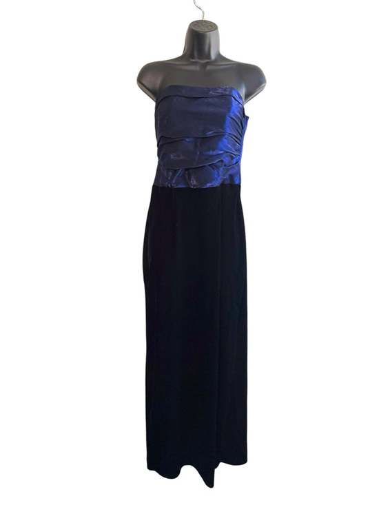 Jessica McClintock Dresses & Skirts - Jessica McClintok For Gunne Sax Size 7 Purple Velour Maxi Dress Whimsigoth